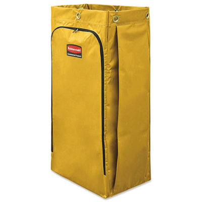 34GAL YELLOW VINYL REPLACEMENT BAG FOR RUBBERMAID CART